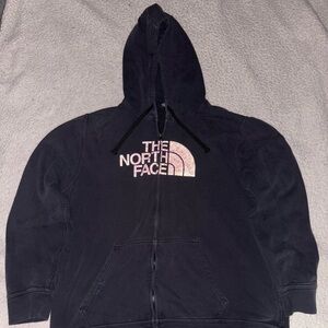 The North Face Black Zip-Up Hoodie